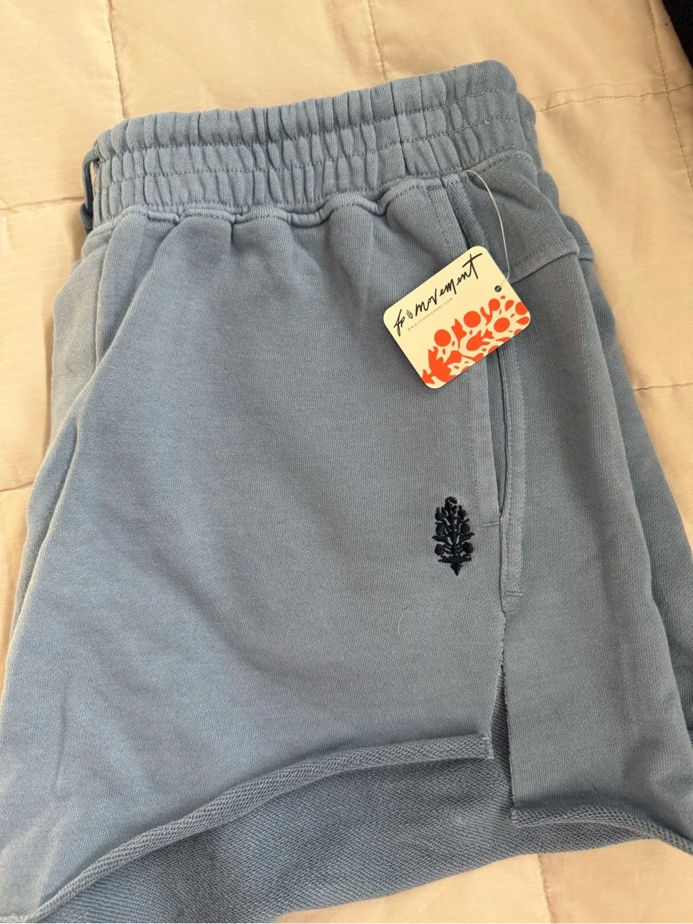 NWT Free People Knockout Shorts in dark slate